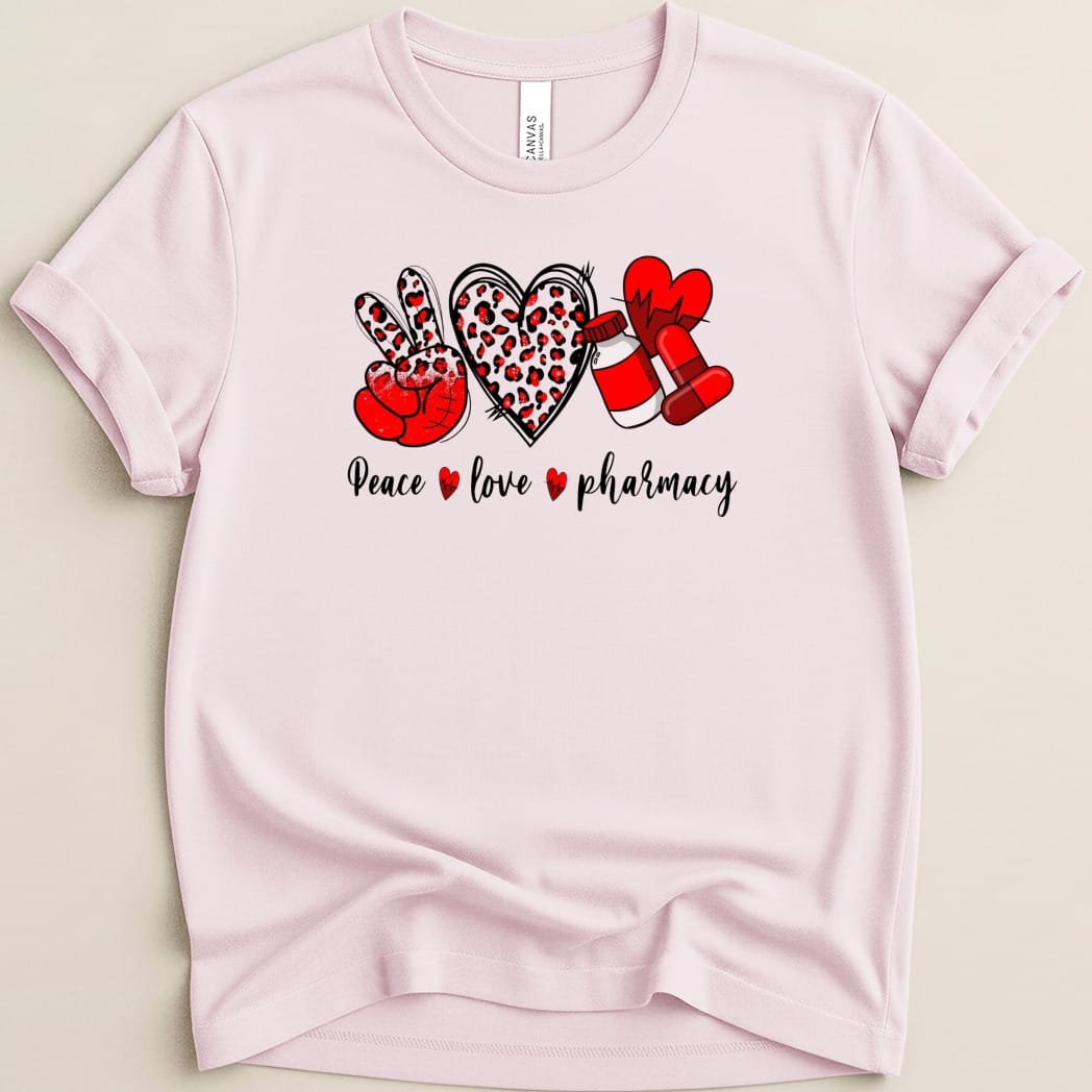 Peace Love Pharmacy v2 Tee - Adverse Reactions