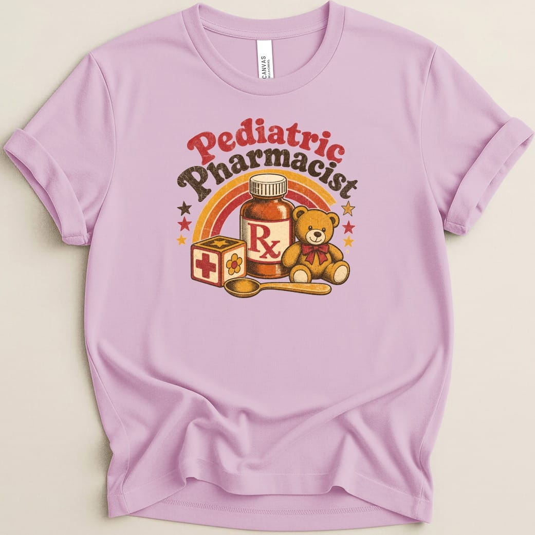 Pediatric Pharmacist v2 Tee - Adverse Reactions