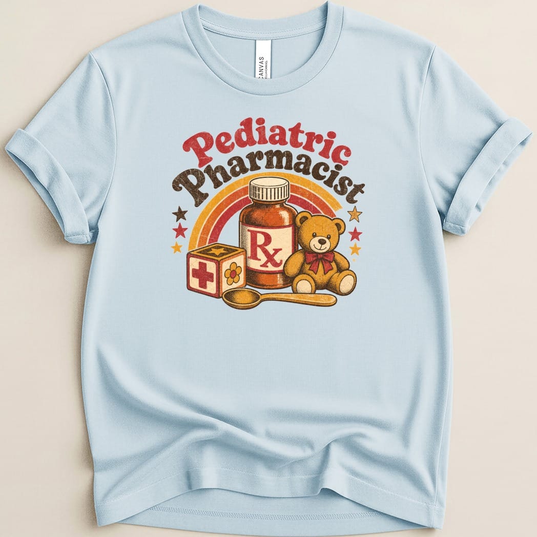 Pediatric Pharmacist v2 Tee - Adverse Reactions