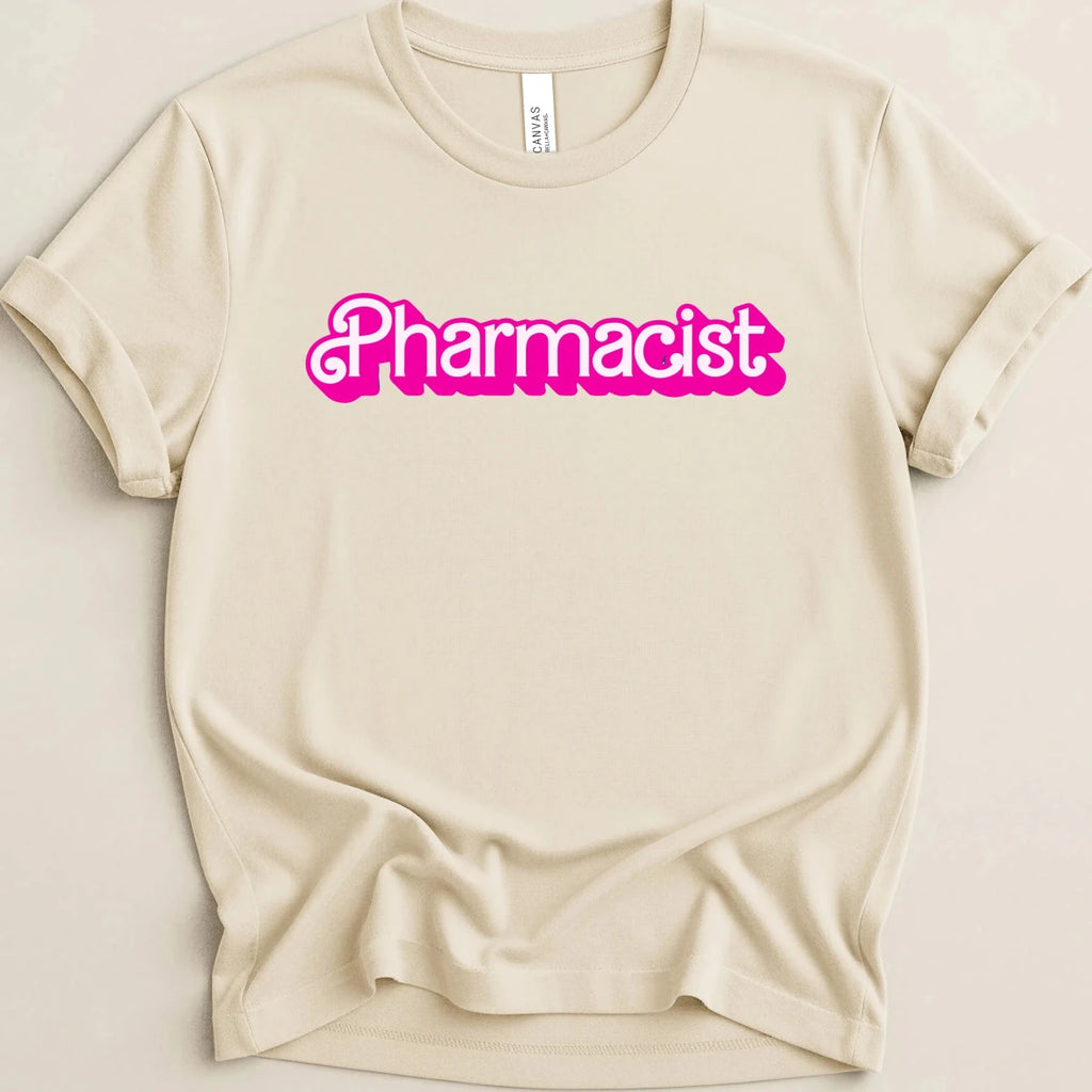 Pharmacist (Barbie Font) Tee - Adverse Reactions