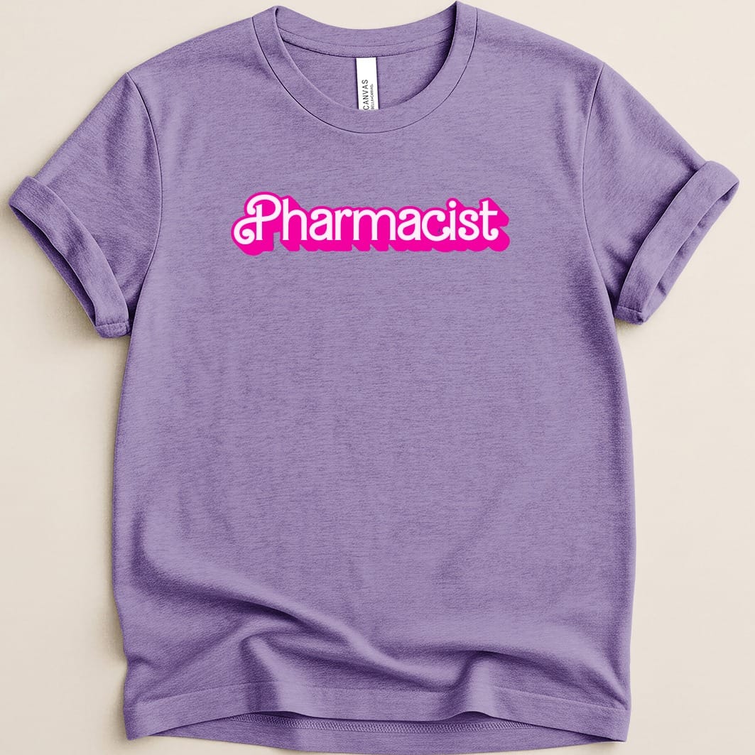 Pharmacist (Barbie Font) Tee - Adverse Reactions
