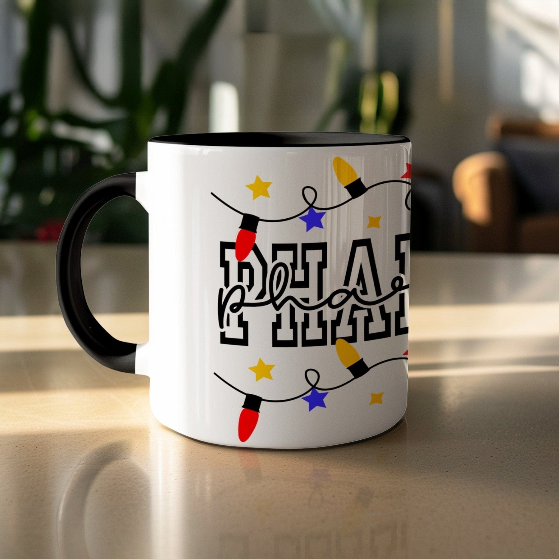 Pharmacist Christmas Lights Mug - Pharmacy Apparel for Pharmacists, Techs & Students
