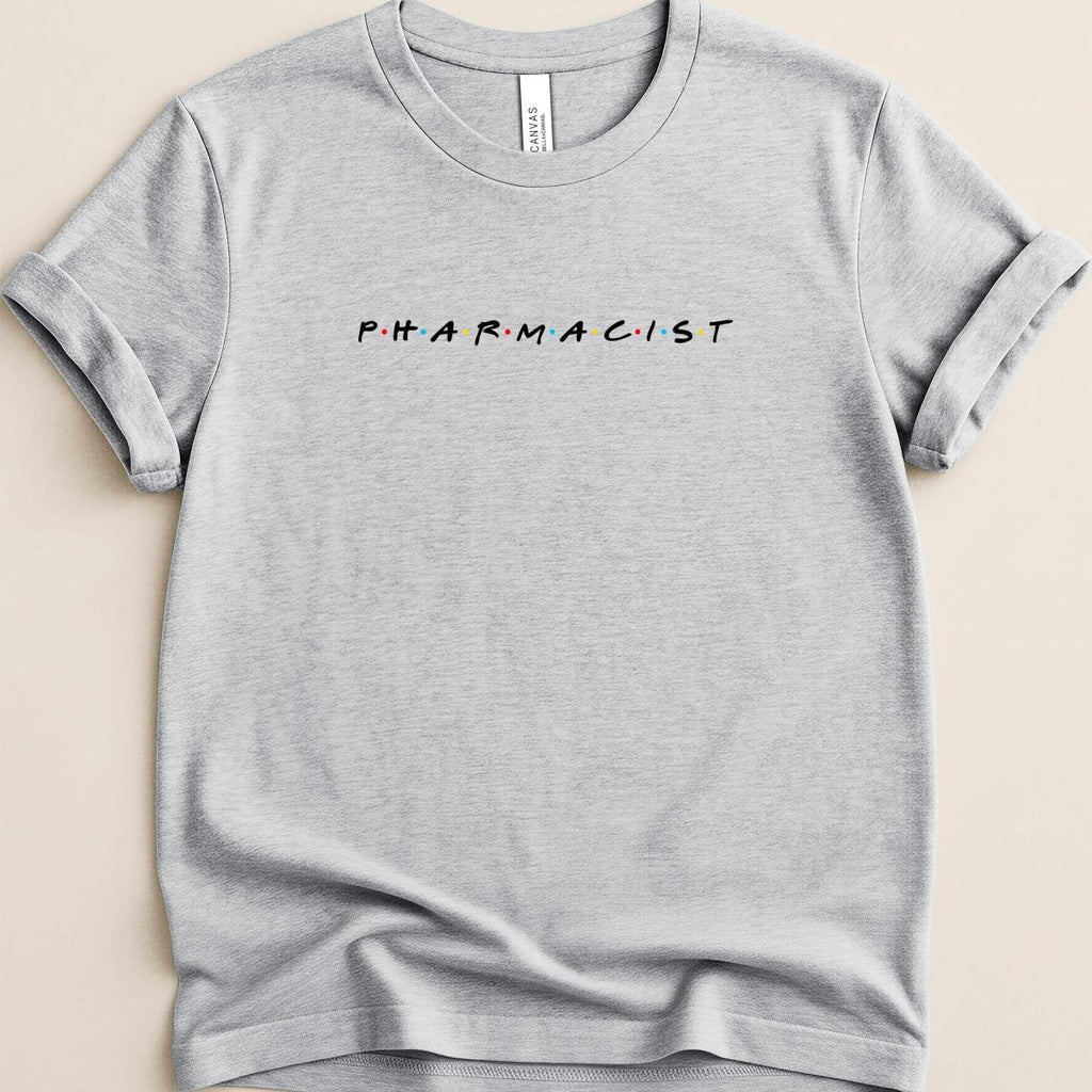 Pharmacist Friends Font Tee - Adverse Reactions