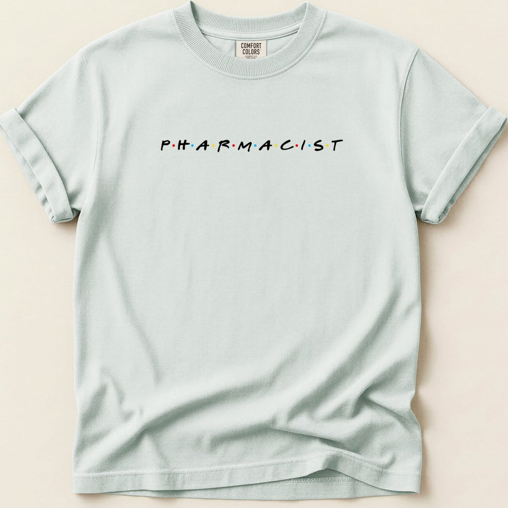 Pharmacist Friends Font Tee - Adverse Reactions