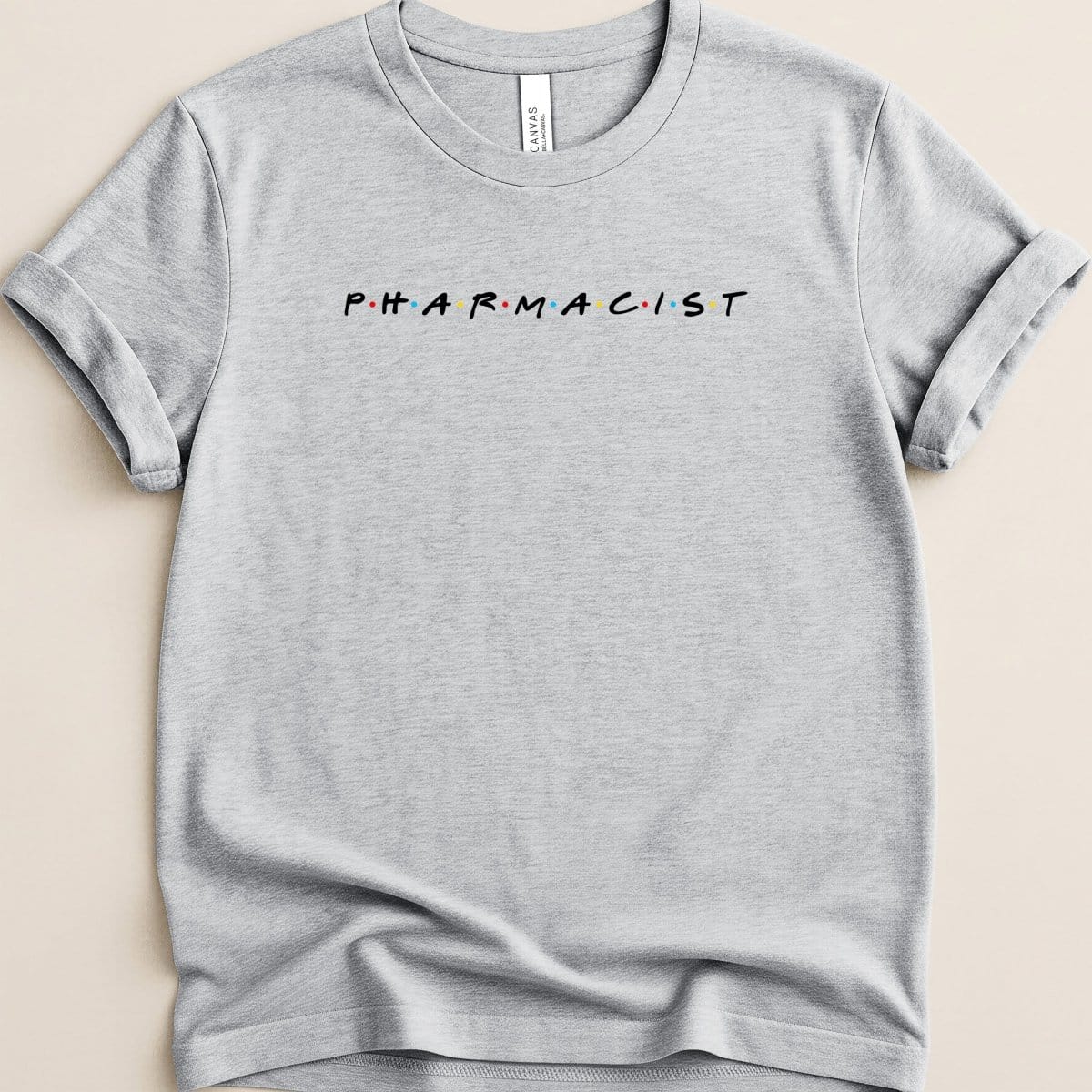 Pharmacist Friends Font Tee - Adverse Reactions