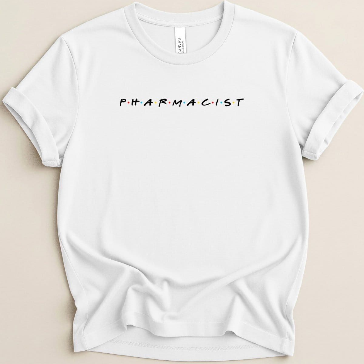 Pharmacist Friends Font Tee - Adverse Reactions