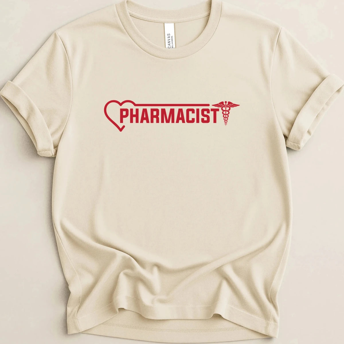 Pharmacist Heart Line Tee - Adverse Reactions