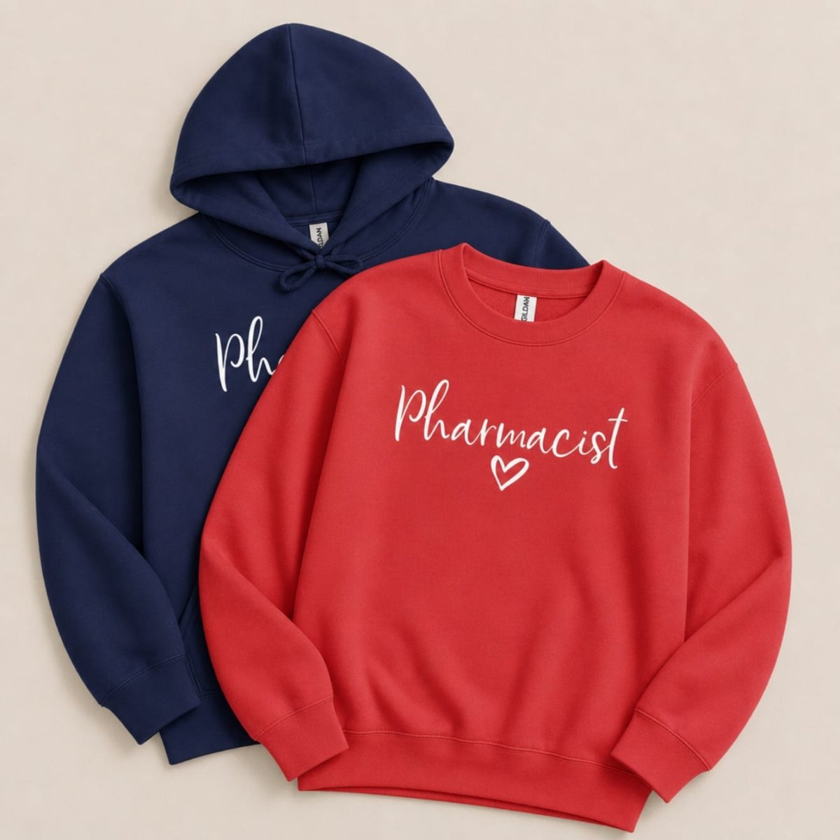 Pharmacist Heart Script Sweatshirt & Hoodie - Adverse Reactions