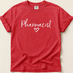 Pharmacist Heart Script Tee - Adverse Reactions