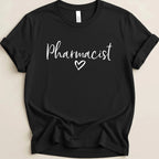 Pharmacist Heart Script Tee - Adverse Reactions