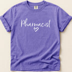Pharmacist Heart Script Tee - Adverse Reactions