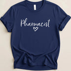 Pharmacist Heart Script Tee - Adverse Reactions