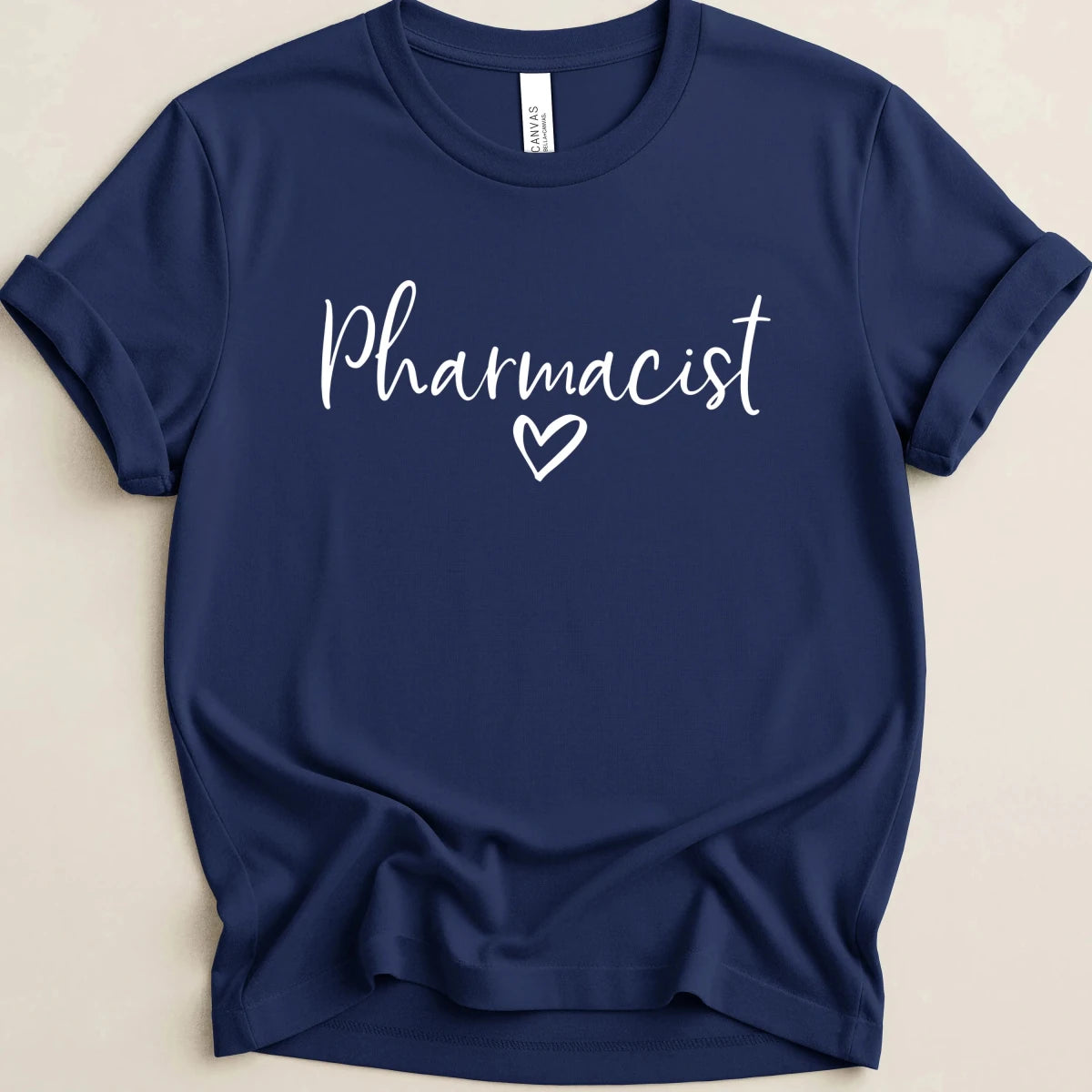 Pharmacist Heart Script Tee - Adverse Reactions