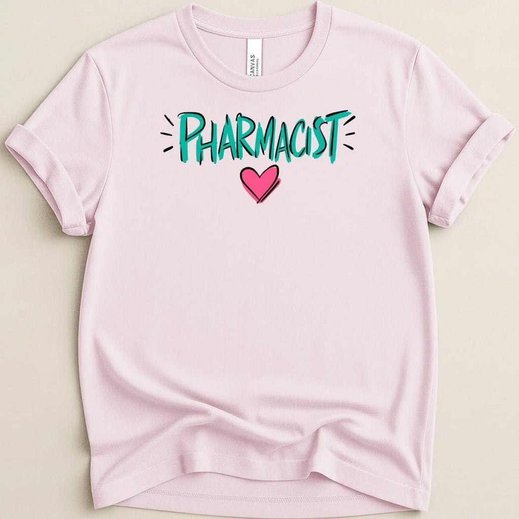 Pharmacist Heart Tee - Adverse Reactions