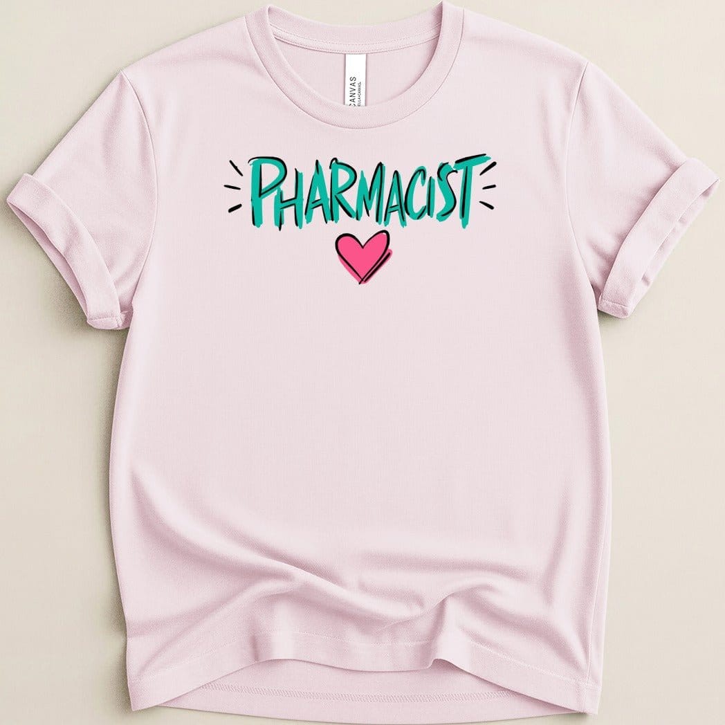Pharmacist Heart Tee - Adverse Reactions