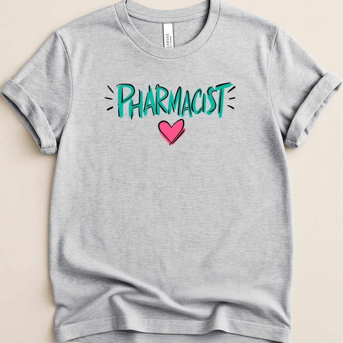 Pharmacist Heart Tee - Adverse Reactions