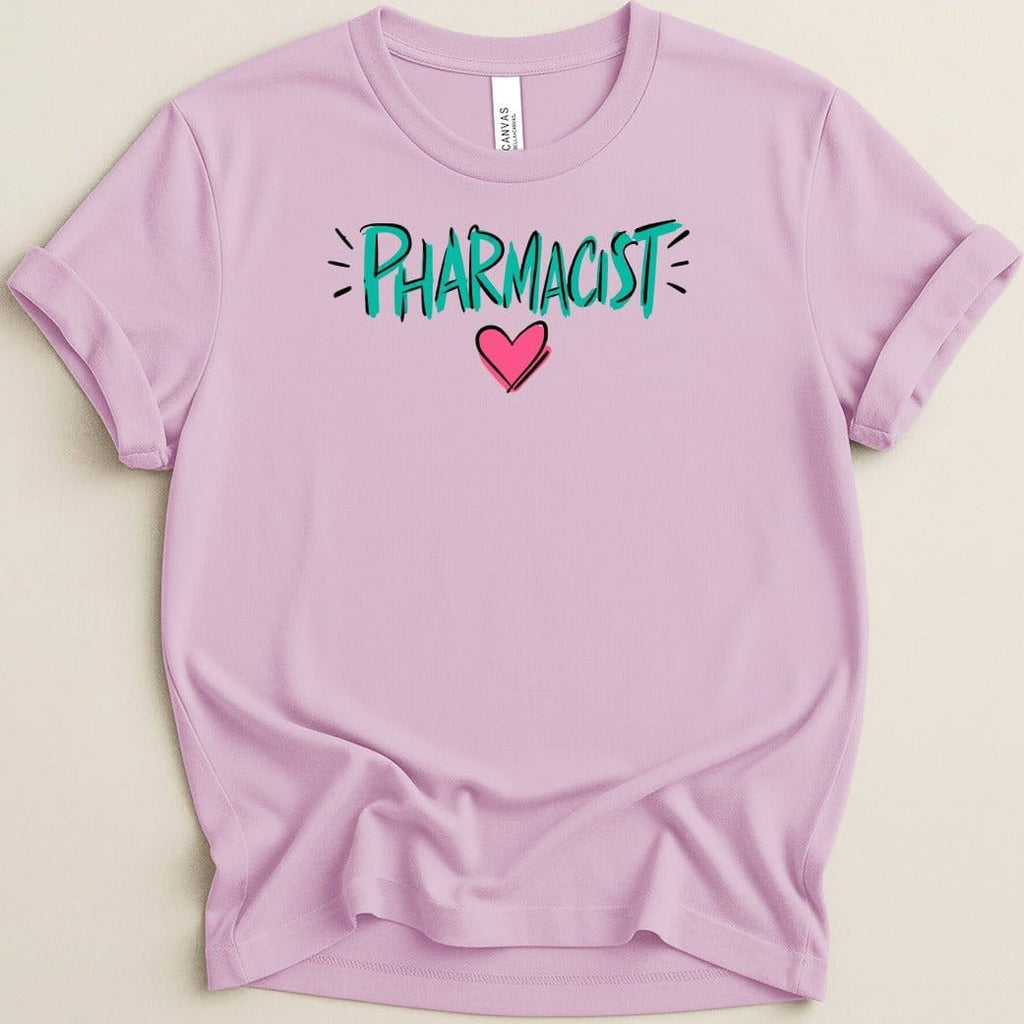 Pharmacist Heart Tee - Adverse Reactions