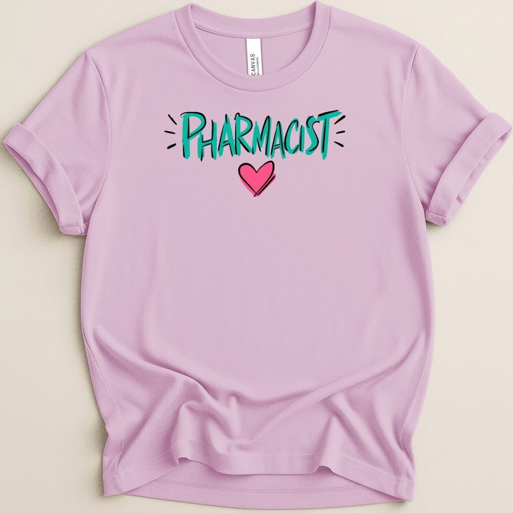 Pharmacist Heart Tee - Adverse Reactions