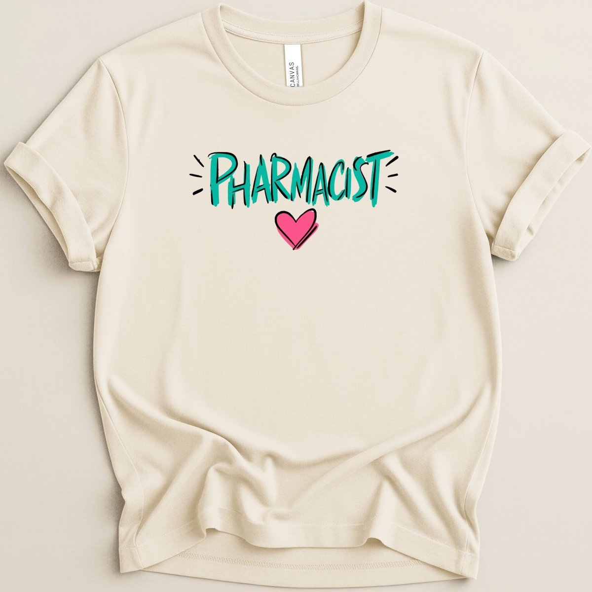 Pharmacist Heart Tee - Adverse Reactions