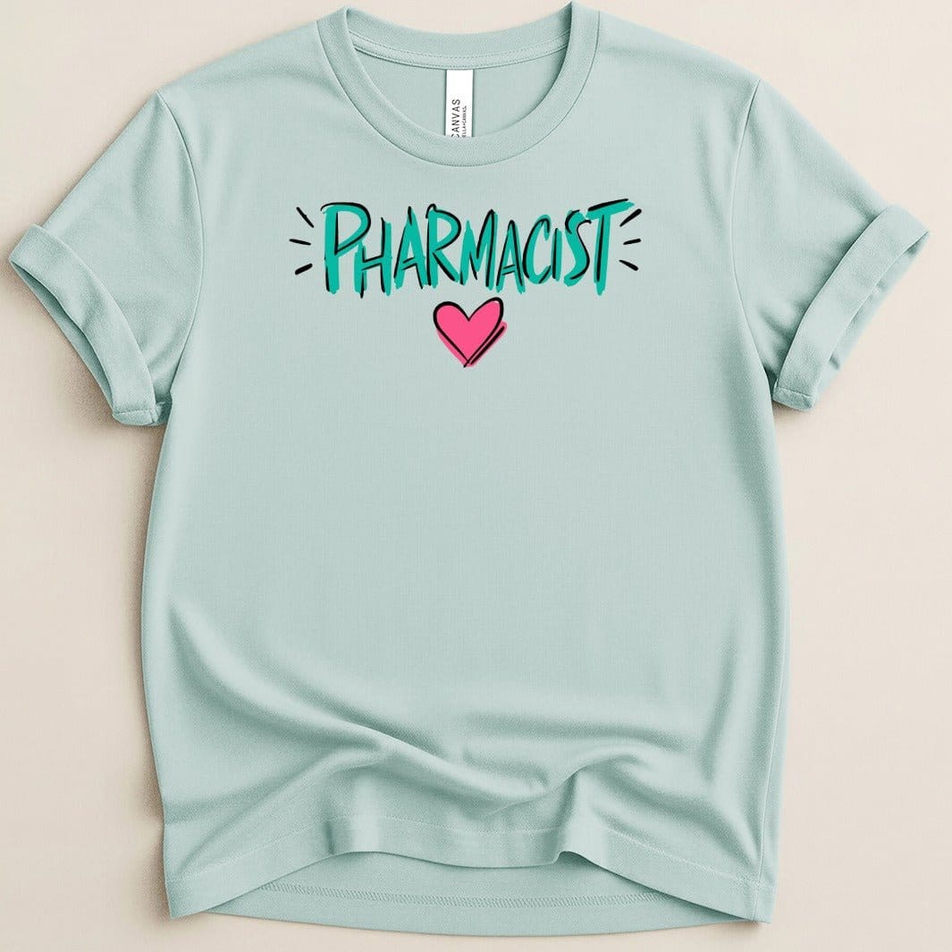 Pharmacist Heart Tee - Adverse Reactions