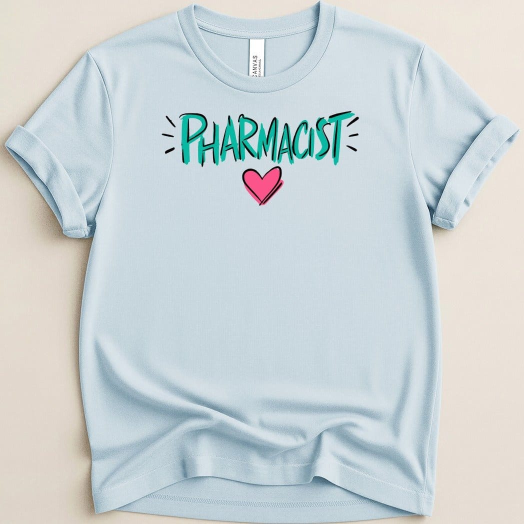 Pharmacist Heart Tee - Adverse Reactions
