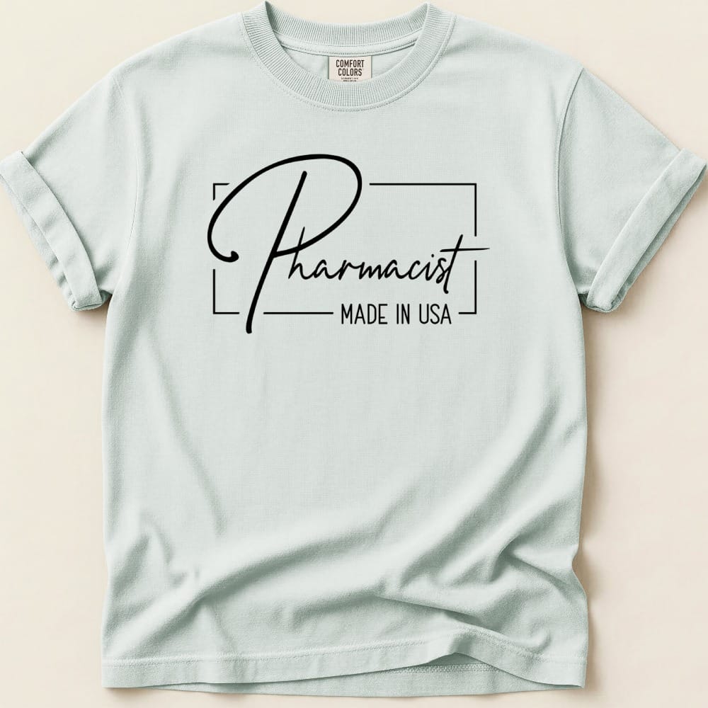Pharmacist Made in USA Tee - Adverse Reactions