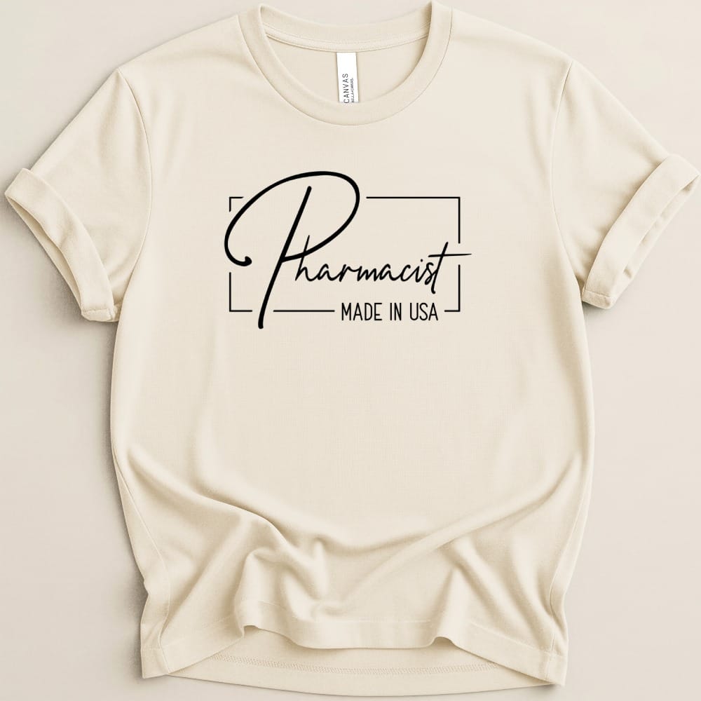 Pharmacist Made in USA Tee - Adverse Reactions