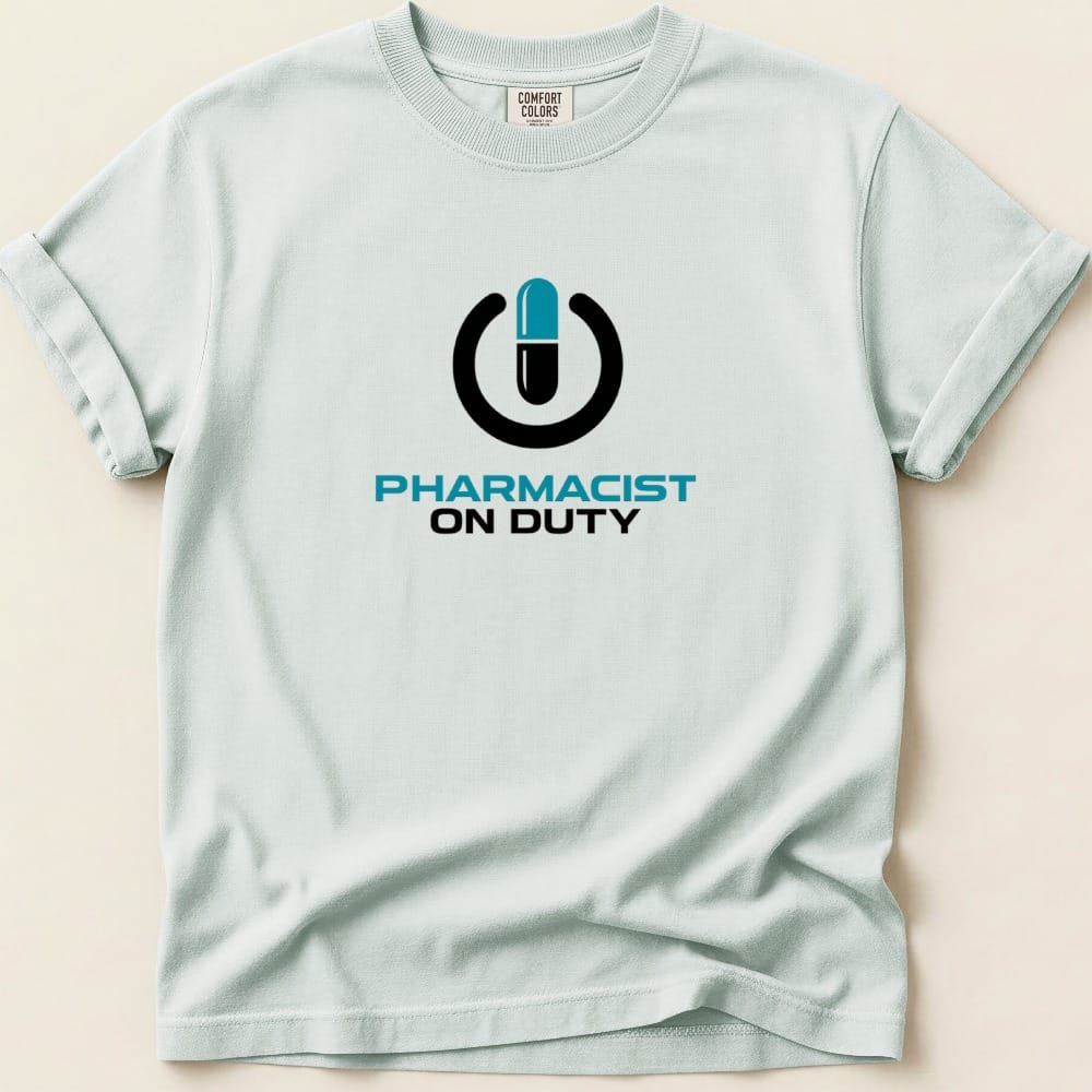 Pharmacist On Duty Power Tee - Adverse Reactions