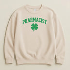 Pharmacist Shamrock (Green Text) Sweatshirt & Hoodie - Adverse Reactions