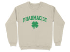 Pharmacist Shamrock (Green Text) Sweatshirt & Hoodie - Adverse Reactions