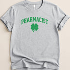 Pharmacist Shamrock (Green Text) Tee - Adverse Reactions