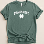 Pharmacist Shamrock (White Text) Tee - Adverse Reactions