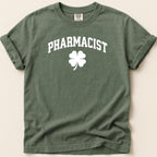 Pharmacist Shamrock (White Text) Tee - Adverse Reactions