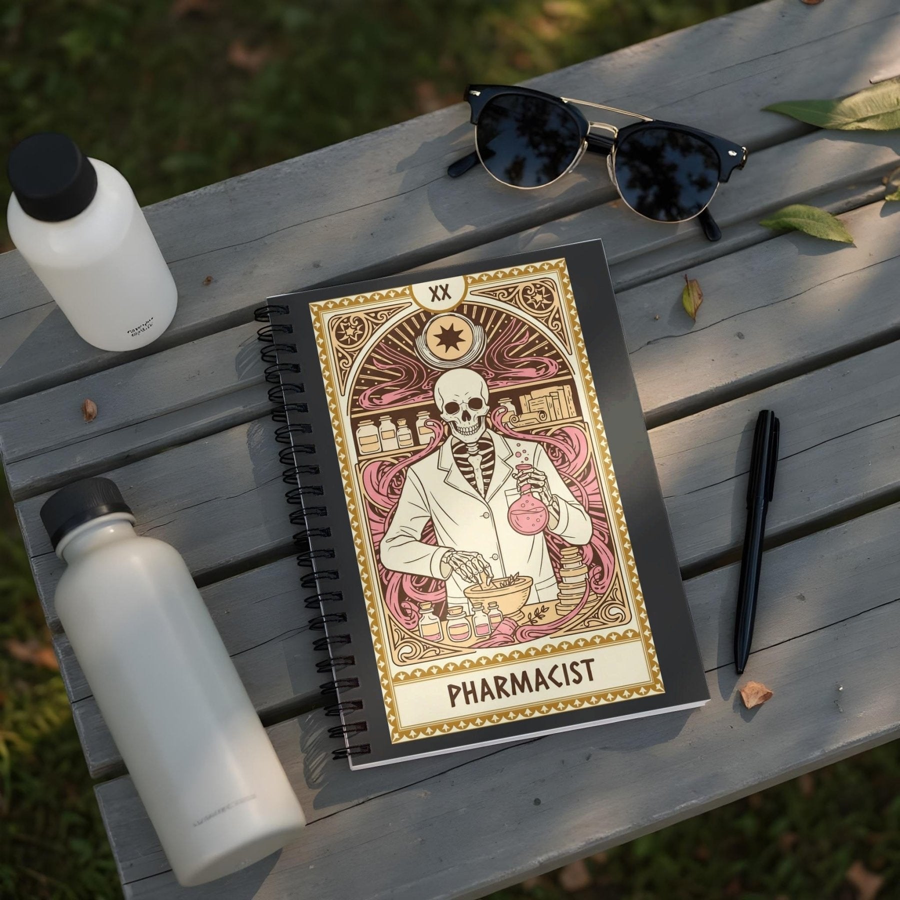 Pharmacist Tarot Card Journal - Pharmacy Apparel for Pharmacists, Techs & Students