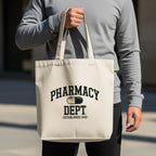 Pharmacy Dept 1240 College Tote Bag - Adverse Reactions - Pharmacy Apparel for Pharmacists, Techs & Students