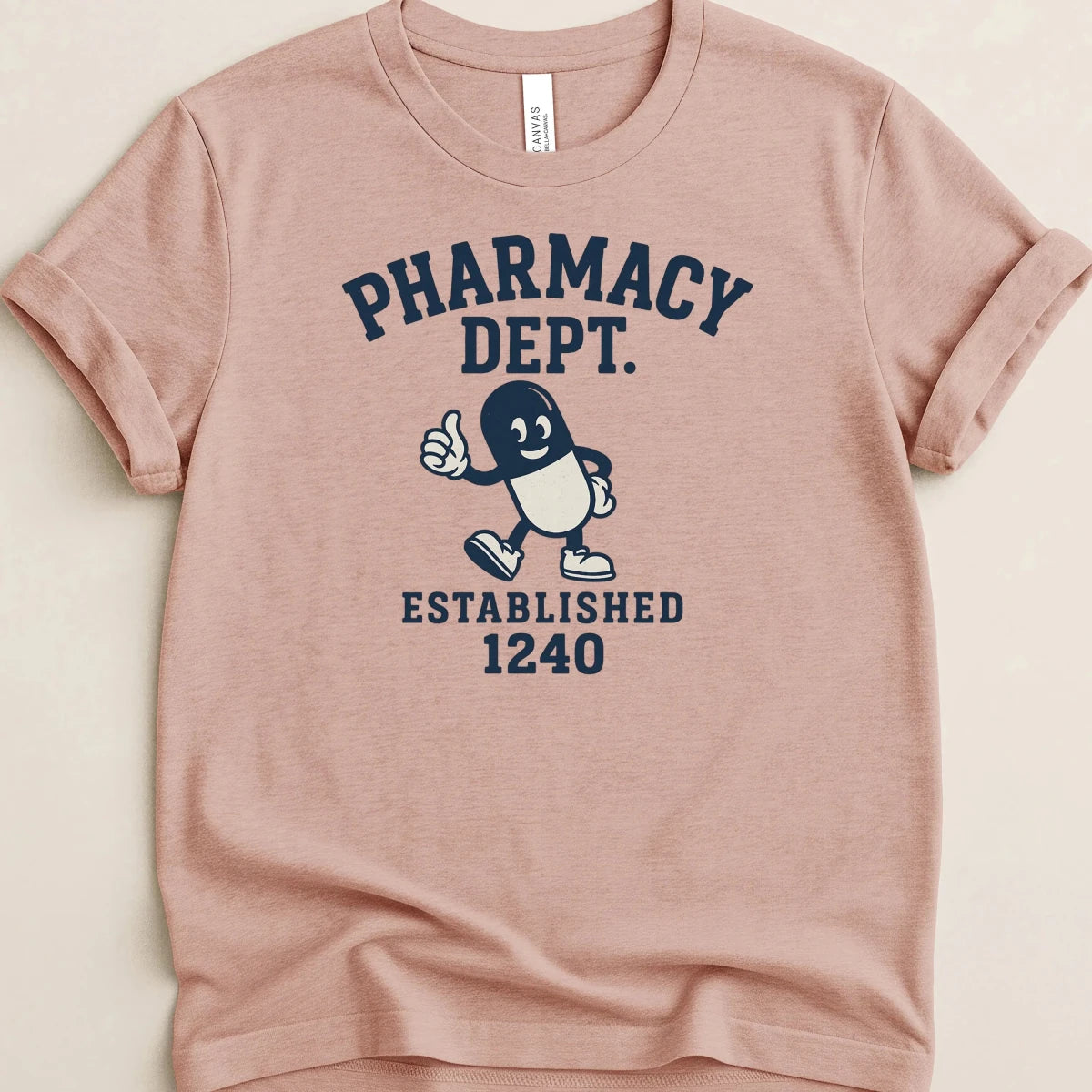 Pharmacy Dept 1240 Mascot Tee - Adverse Reactions