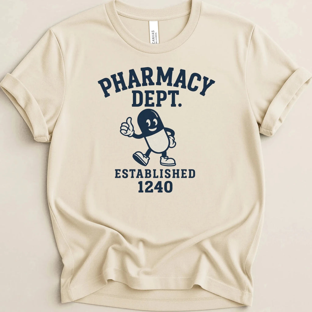 Pharmacy Dept 1240 Mascot Tee - Adverse Reactions