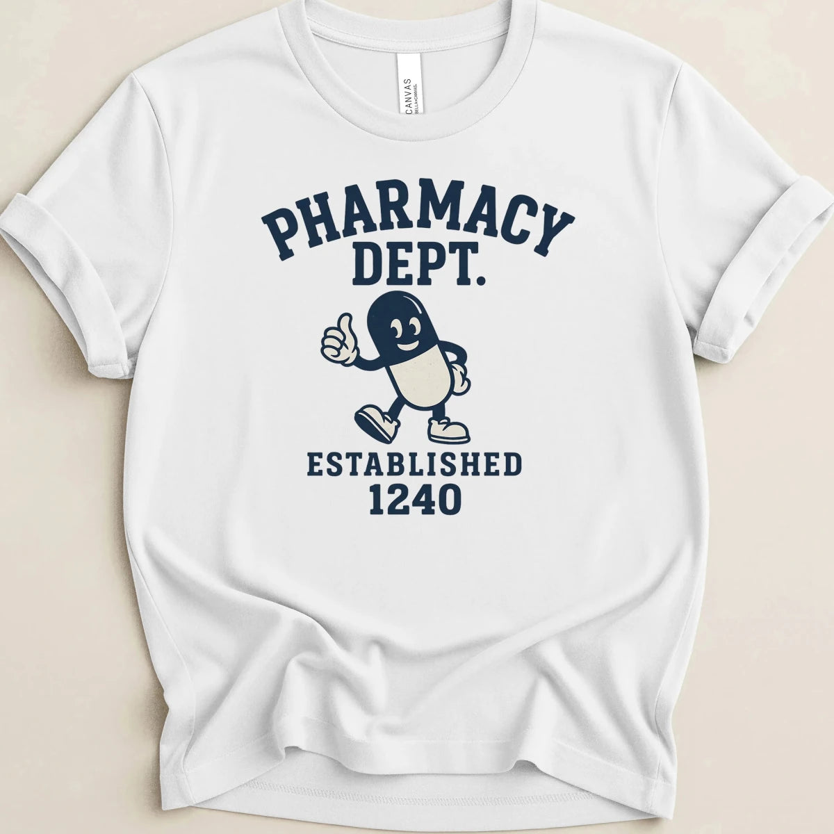 Pharmacy Dept 1240 Mascot Tee - Adverse Reactions