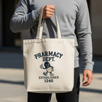 Pharmacy Dept 1240 Mascot Tote Bag - Adverse Reactions - Pharmacy Apparel for Pharmacists, Techs & Students