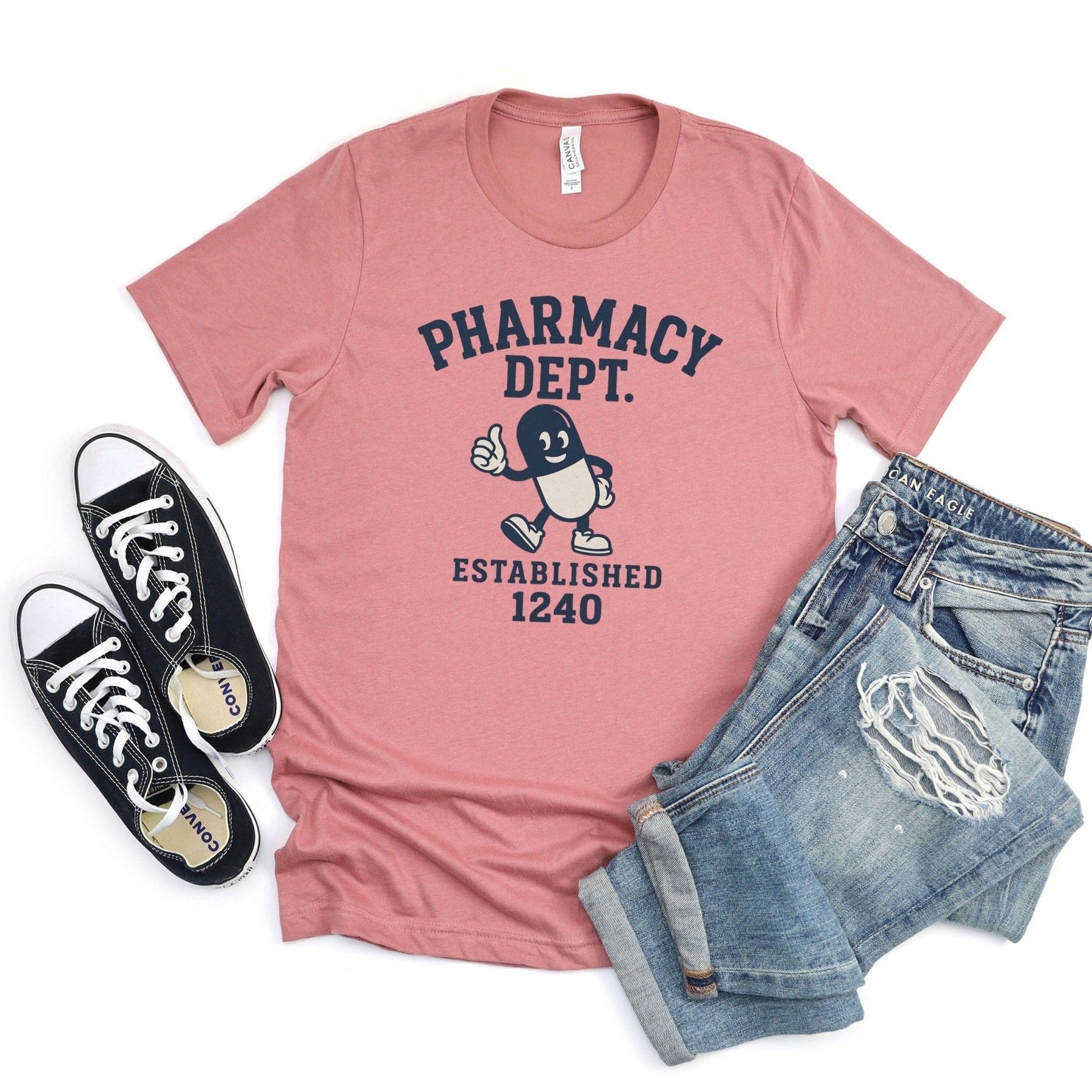 Pharmacy Dept. Established 1240 Tee - Adverse Reactions