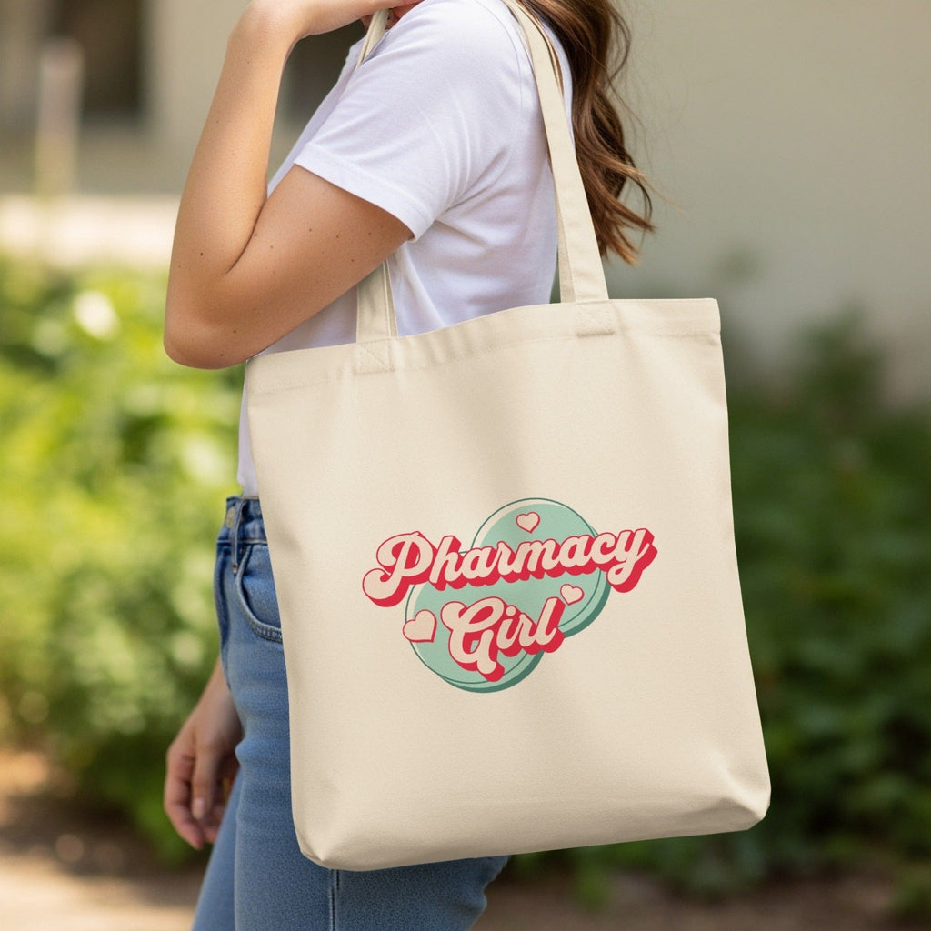 Pharmacy Girl Tote Bag - Adverse Reactions - Pharmacy Apparel for Pharmacists, Techs & Students
