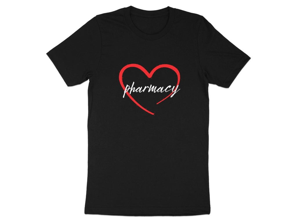 Pharmacy Heart Tee - Adverse Reactions - Pharmacy Apparel for Pharmacists, Techs & Students