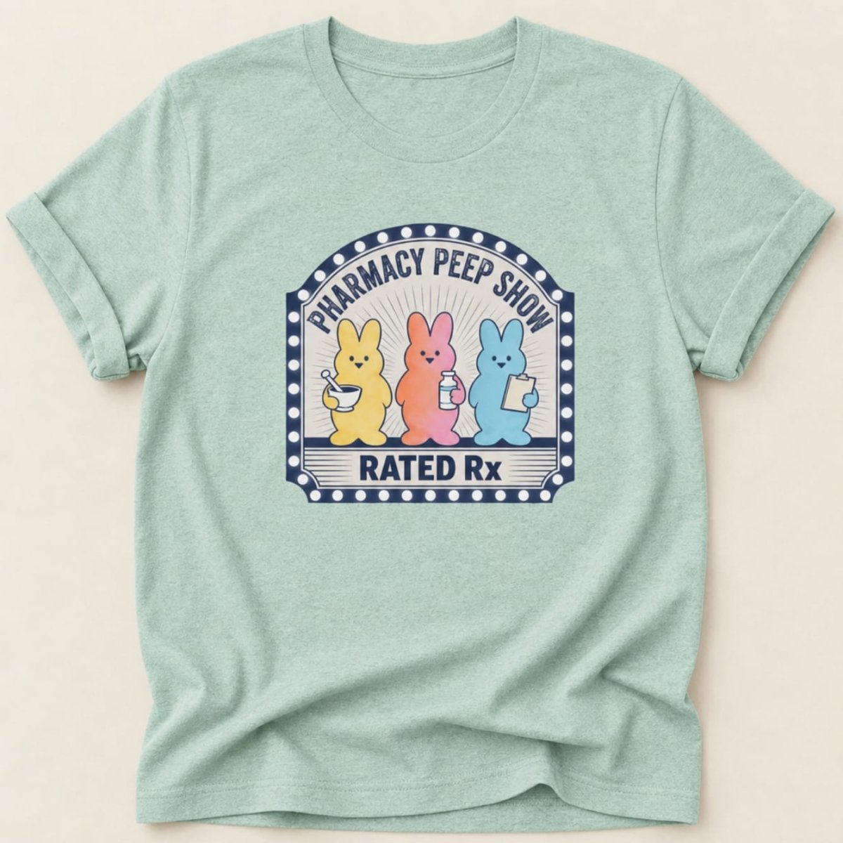 Pharmacy Peep Show Tee - Adverse Reactions