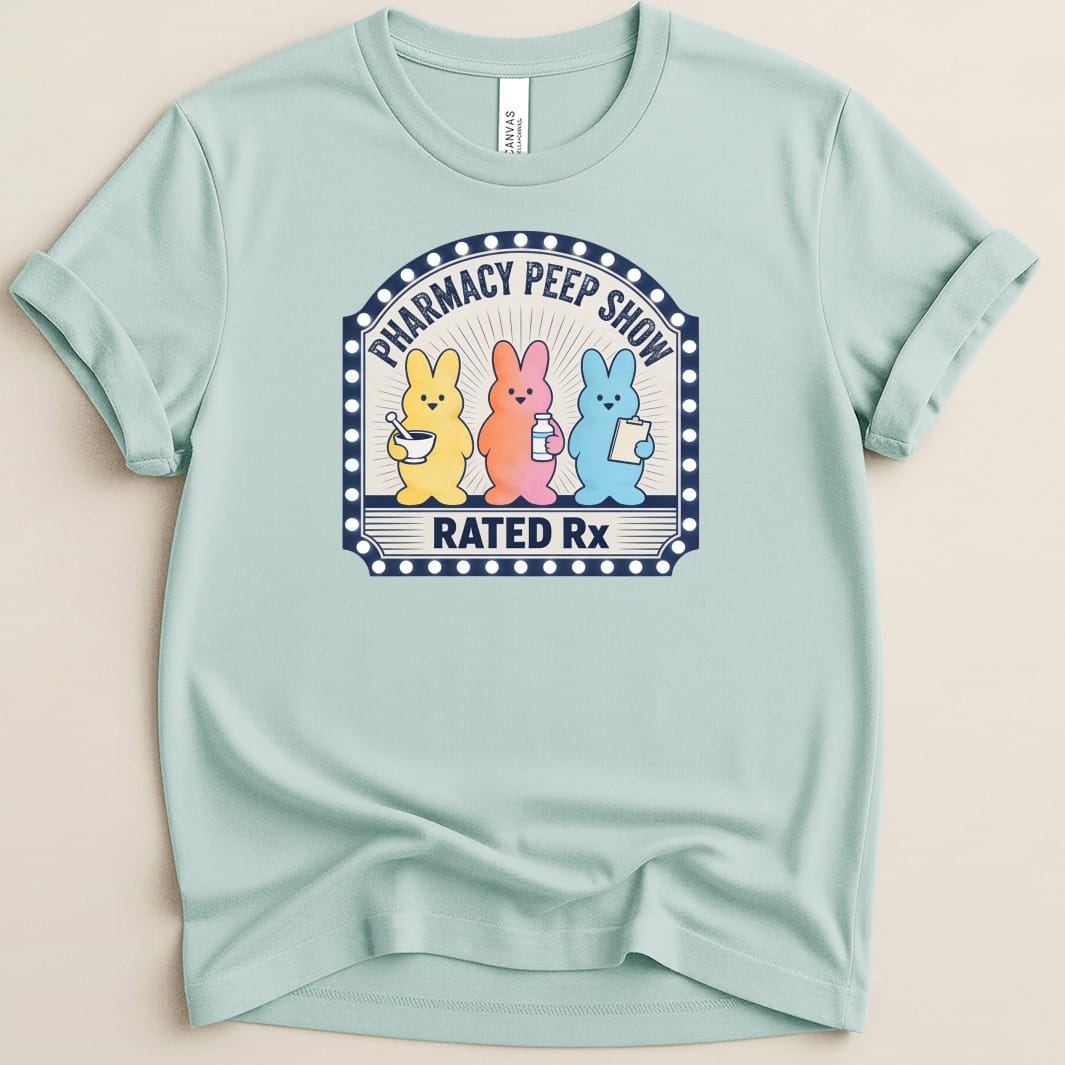 Pharmacy Peep Show Tee - Adverse Reactions
