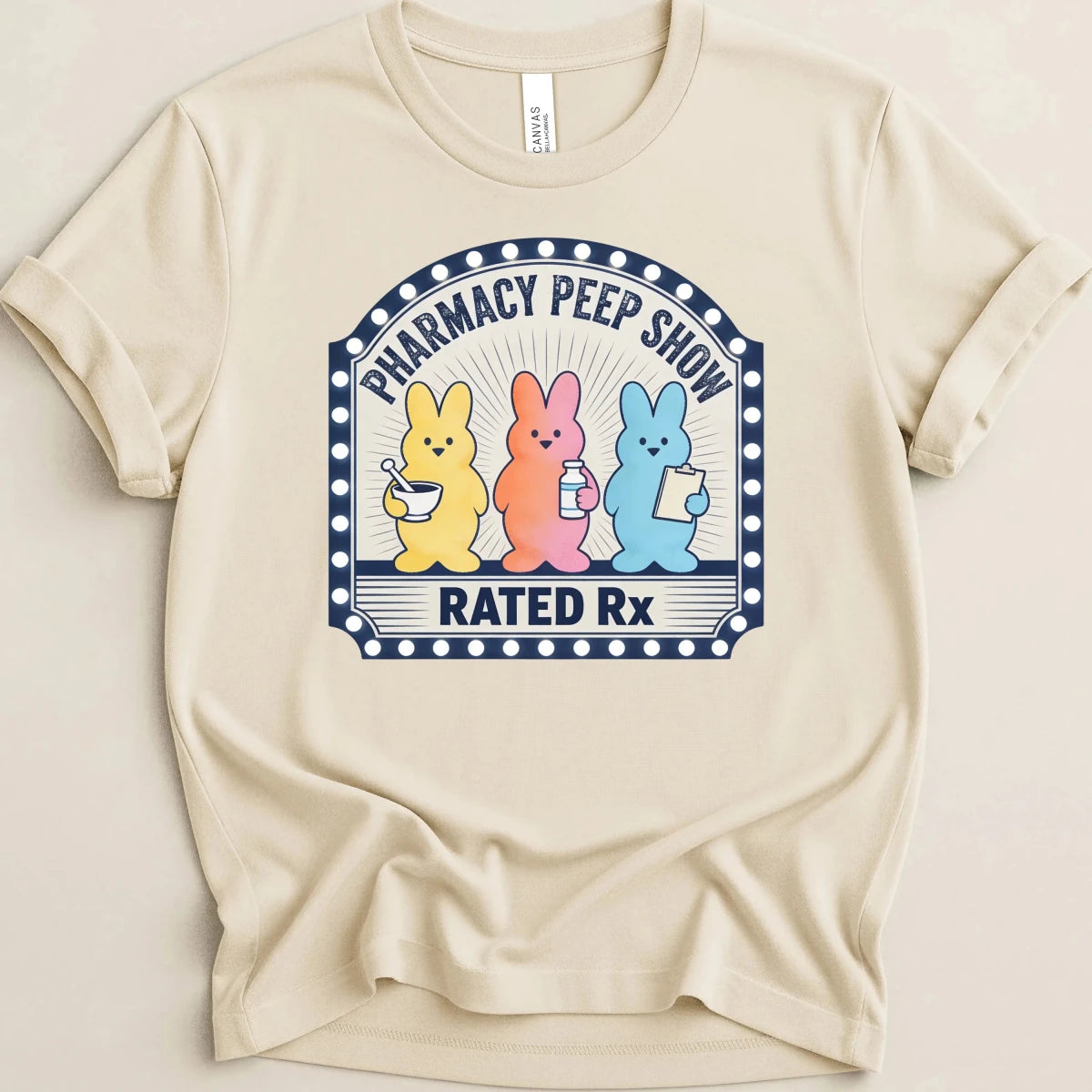 Pharmacy Peep Show Tee - Adverse Reactions