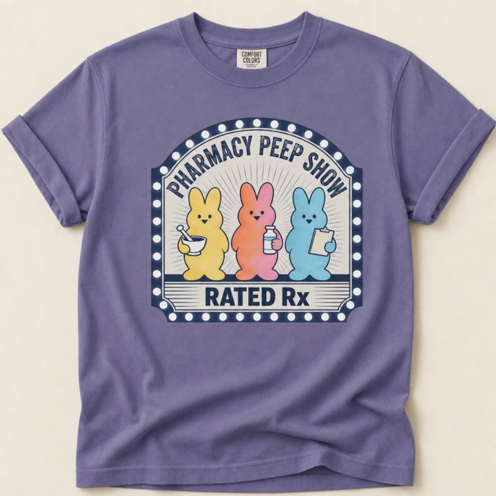 Pharmacy Peep Show Tee - Adverse Reactions
