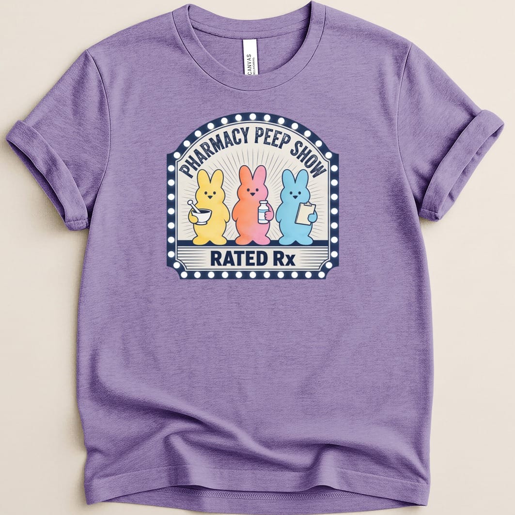 Pharmacy Peep Show Tee - Adverse Reactions