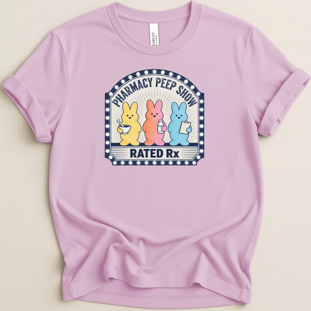 Pharmacy Peep Show Tee - Adverse Reactions