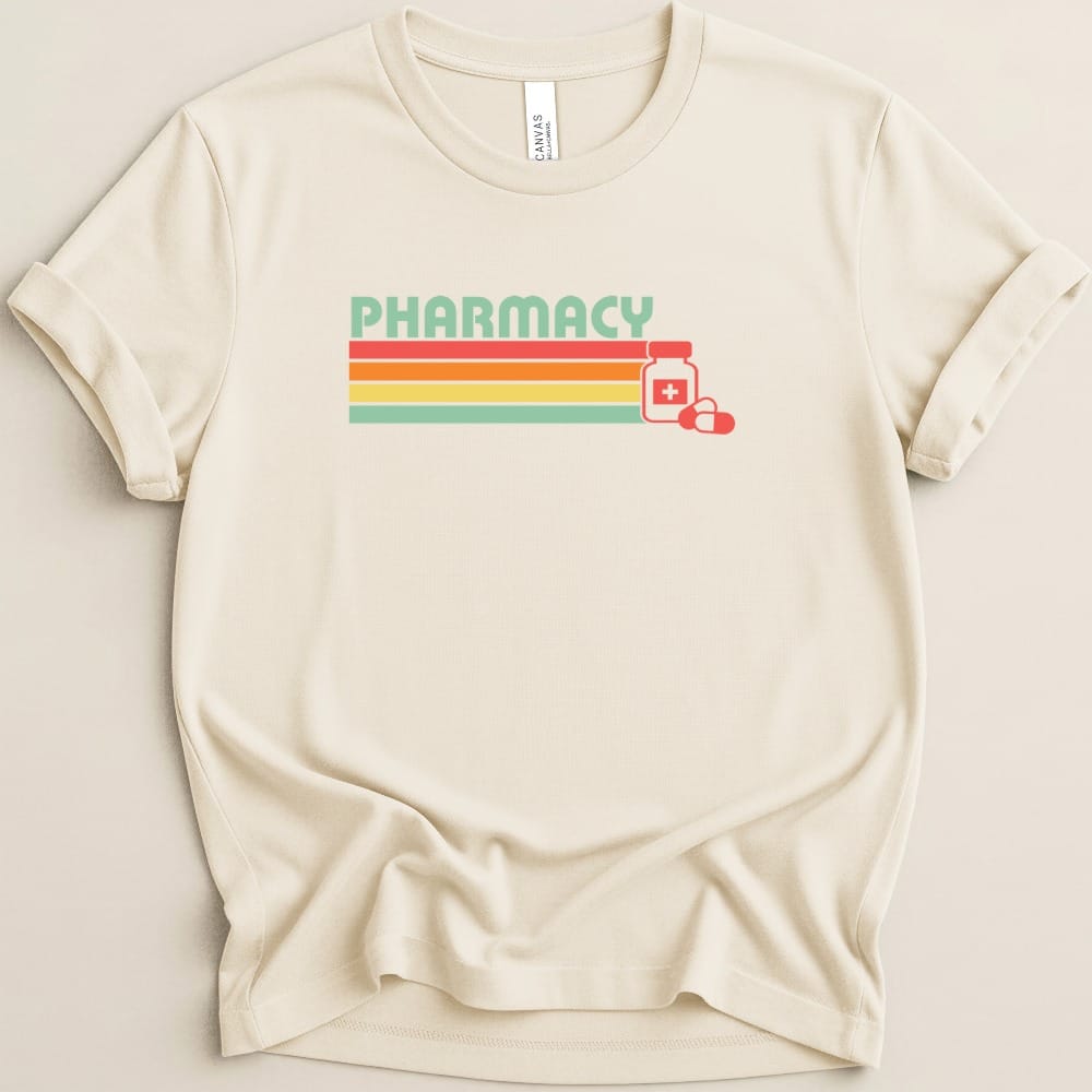 Pharmacy Retro Tee - Adverse Reactions
