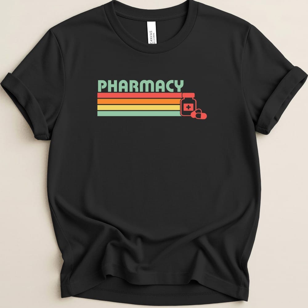 Pharmacy Retro Tee - Adverse Reactions